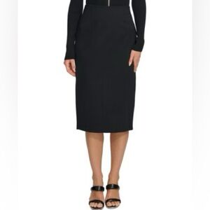NWT DKNY Black Pencil Skirt